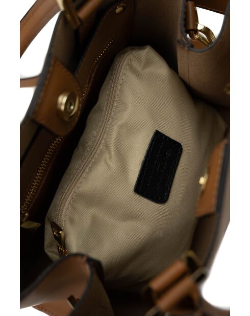 Nelia Handtasche aus Kamelleder - 27x22x12cm