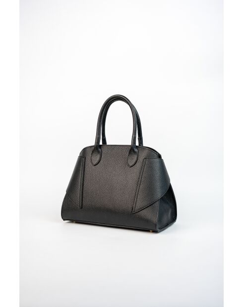 Luzd Schultertasche aus schwarzem Leder - 31X24X16cm