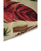 Veelkleurige Elea leren schoudertas - 58x50x2cm