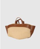 Handtasche Malta aus Kamelleder - 45x23x18cm