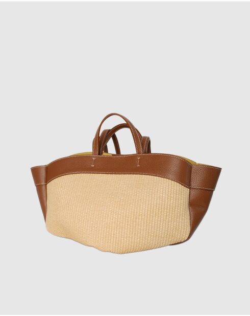 Handtasche Malta aus Kamelleder - 45x23x18cm