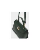 Winy Bottle grüne Lederhandtasche - 29x22x11,5 cm