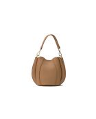 Elora Schultertasche aus leichtem Kamelleder - 22x18x13,5 cm
