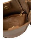 Elora Schultertasche aus leichtem Kamelleder - 22x18x13,5 cm