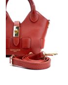 Noho terracotta leren schoudertas - 25x12x11cm