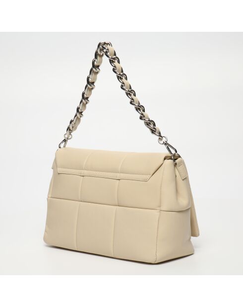 Alba Lederhandtasche cremefarben - 25x20x15cm