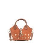 Josie Schultertasche aus Terrakottaleder - 25x12x11cm