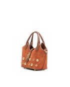 Josie Schultertasche aus Terrakottaleder - 25x12x11cm