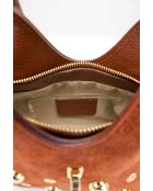 Josie Schultertasche aus Terrakottaleder - 25x12x11cm