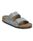 Mules Arizona Bascal aus basaltgrauem Leder