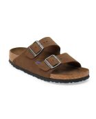 Mules en velours de cuir Arizona Sfb marron