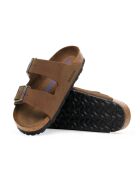 Mules en velours de cuir Arizona Sfb marron