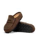 Mokassins aus neapelbraunem Leder