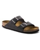 Mules en cuir Arizona Leoi noires