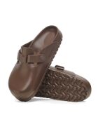 Sabots en cuir Boston Ghaty marron