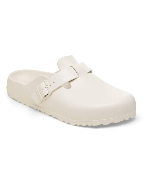 Sabots Boston Rif blanc cassé
