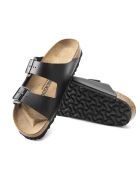 Mules en cuir Arizona Natural noires