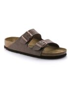 Mules en cuir Arizona moka