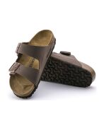 Mules en cuir Arizona moka