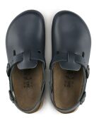 Sabots en cuir Tokyo Grip bleues
