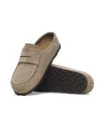 Mocassins en cuir Naples taupe