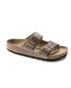 Mules en cuir Arizona Oiled tabac brun