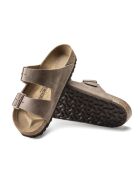 Mules en cuir Arizona Oiled tabac brun