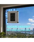 Windobot S8 ULTRA zwarte ruitenreinigingsrobot - 24,5 x 24,5 x 8,9 cm