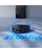 Pureflow Ultra robotstofzuiger en -dweil met zwarte ledigingsbasis - 32,5x10cm