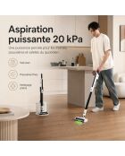 Aspirapolvere senza fili Cyclomax R15 Station bianco - 112 x 24 x10 cm