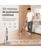 Aspirapolvere senza fili Cyclomax R15 Station bianco - 112 x 24 x10 cm