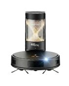 CyberFlow Ultra geconnecteerde robotstofzuiger en dweil met antraciet ledigingsbasis - 30,8x9,9cm