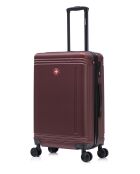 Set van 2 Burgundy Gstaad weekend- en hutkoffers - 66x43x26 cm