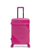 3er-Set Weekend-, Kabinen- und Kabinenkoffer XS Wohlen rosa - 65x42,5x26 cm