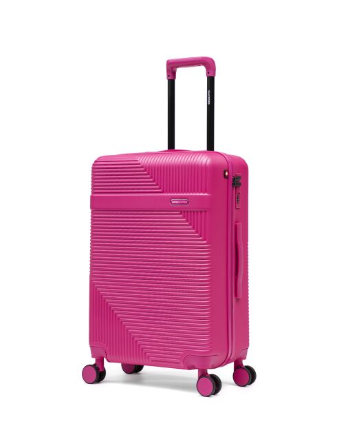 3er-Set Weekend-, Kabinen- und Kabinenkoffer XS Wohlen rosa - 65x42,5x26 cm