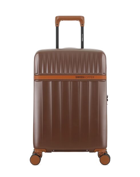 Zermatt medium stay koffer donkerbruin - 59,5x38,5x21,5 cm