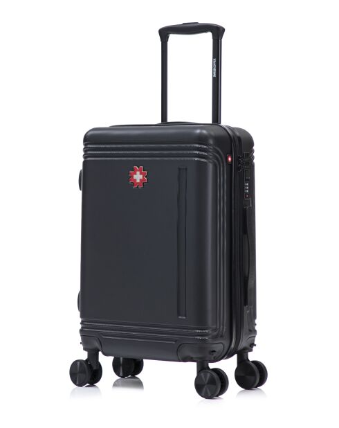 Maleta de cabina Gstaad negra - 55x37x23 cm
