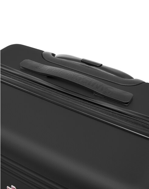 Maleta de cabina Gstaad negra - 55x37x23 cm