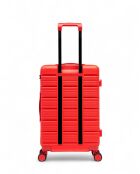 Maleta Lugano de mediana estancia roja - 65,5 x 43 x 26,5 cm