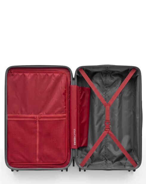 Maleta Lugano de mediana estancia roja - 65,5 x 43 x 26,5 cm