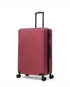 Set mit 2 großen Koffern und Kabine, Olten, 76,5 x 49 x 29,5 cm, Burgunderrot