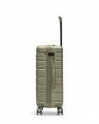 Set mit 3 großen Koffern, Weekend und Cabin XS Lugano oliv - 75x47,5x29 cm