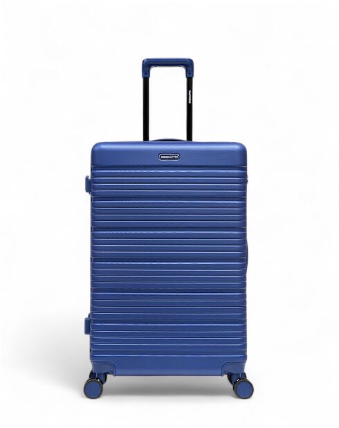 Set de 3 maletas grandes, cabina y cabina XS Lugano marine - 75 x 47,5 x 29 cm
