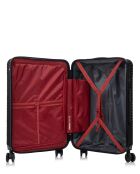Lot De 3 Valises Grand Format, Weekend Et Cabine Olten noir - 76,5x49x29,5 cm