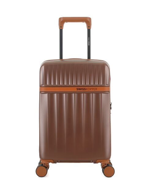 Valigia da cabina Zermatt marrone scuro - 54,5x34,5x19 cm