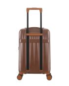 Valigia da cabina Zermatt marrone scuro - 54,5x34,5x19 cm