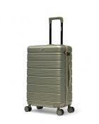 Mittelgroßer Reisekoffer Lugano, 65,5 x 43 x 26,5 cm, olivgrün