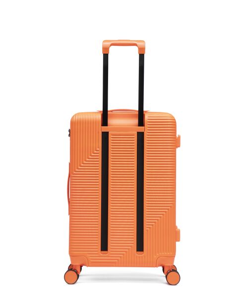 Wohlen orangefarbener Kabinenkoffer - 52x32x19,5 cm