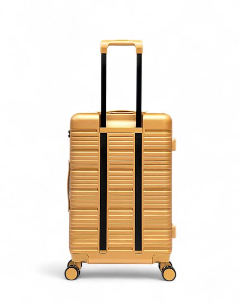 Set mit 3 großen Koffern, Weekend und Cabin XS, Lugano, beige, 75 x 47,5 x 29 cm