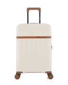 Valise Moyen Séjour Zermatt ecru - 59,5x38,5x21,5 cm